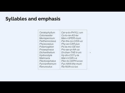 How To Pronounce Latin Names Of Plants: Master Tips