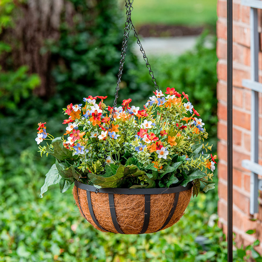 Flowering Plants Hanging Baskets: Lush Oasis Secrets!