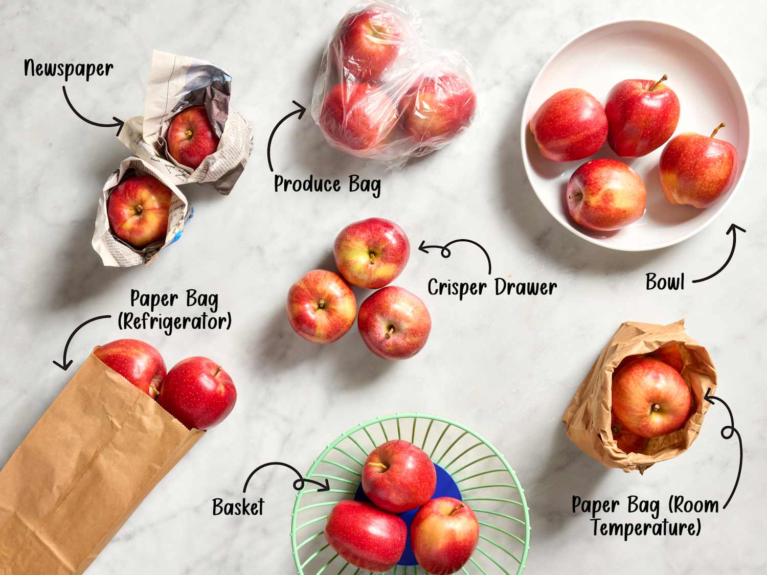How To Store Apples In The Refrigerator: Freshness Hacks