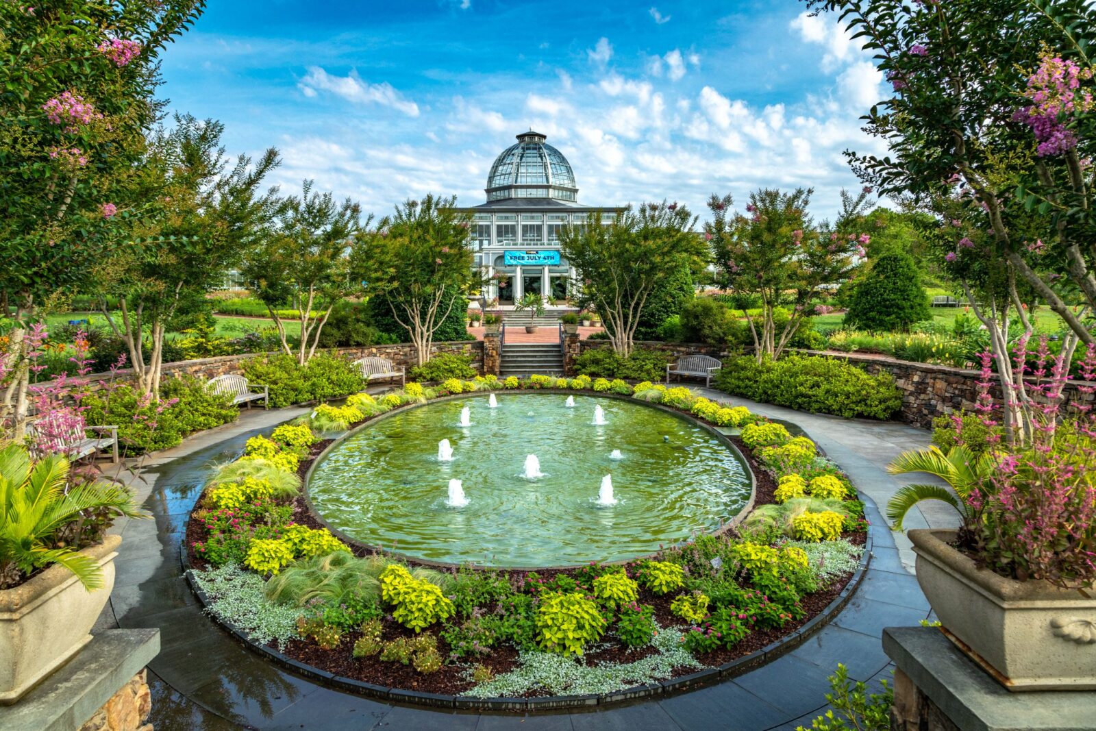 Lewis Ginter Botanical Garden In Richmond Virginia